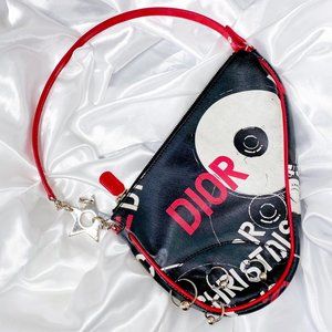 DIOR JOHN GALLIANO HARDCORE PIERCING SADDLE BAG